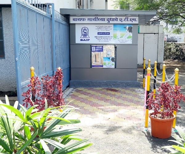 Inauguration of BAIF Cow’s Milk ATM at Urulikanchan