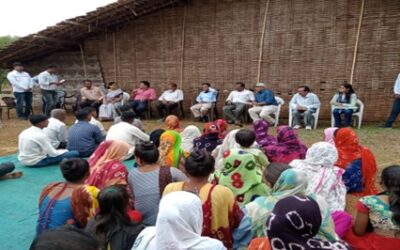 Visit of Secretary, MoTA to Model Village Development in Gujarat