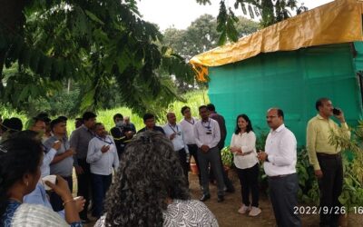 Study Tour of NABARD Officials to BAIF Central Research Station