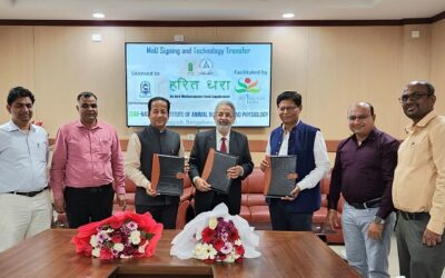 Anti-methanogenic feed supplement commercialised to BAIF by ICAR-NIANP