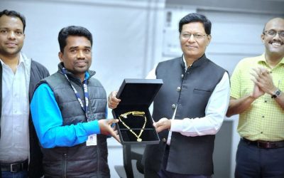 Best Artificial Insemination Technician Felicitated by BAIF Senior Management